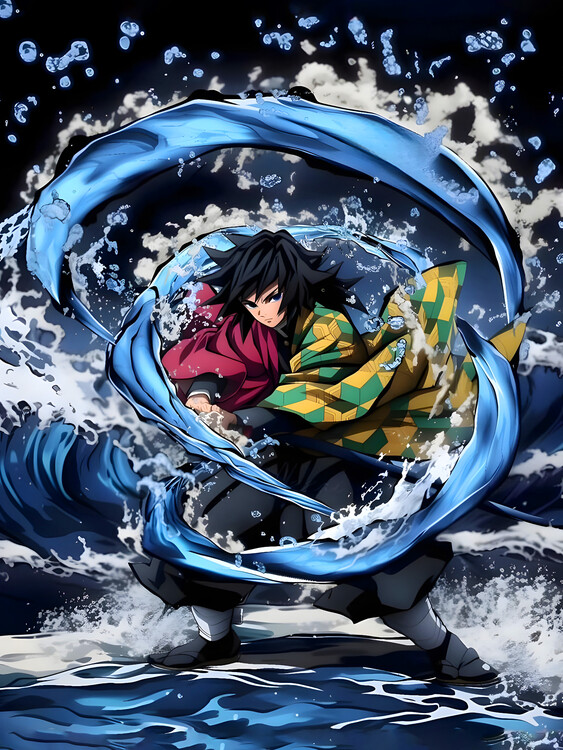 Poster Giyu Tomioka