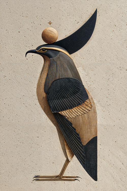Juliste Sacred Falcon