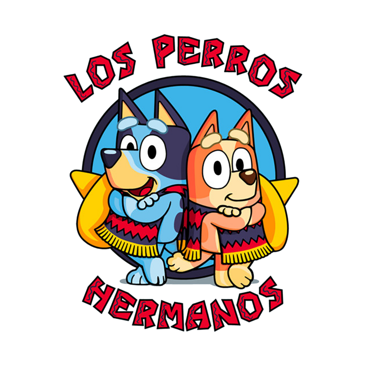 T-shirt Bluey Los Perros