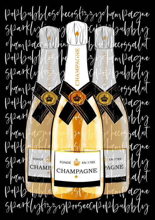Poster Champagne Luxury