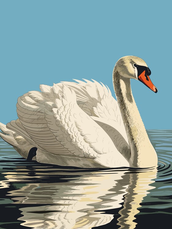 Poster The White Swan