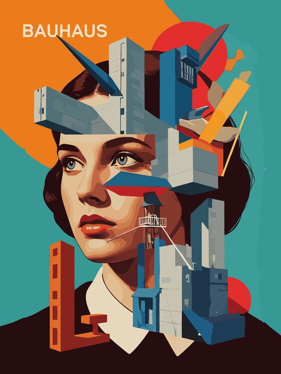 Poster Bauhaus Portrait