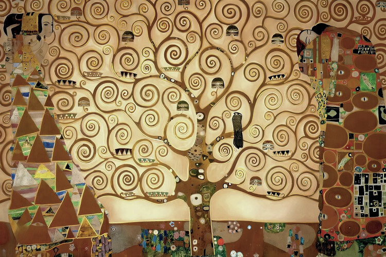 Poster Gustav Klimt - The Tree of Life