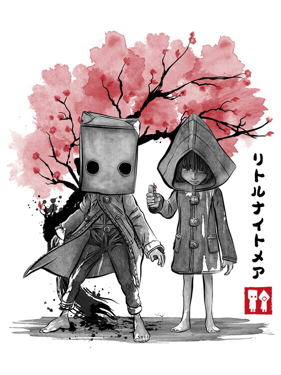 Plakat Six and Mono sumi e