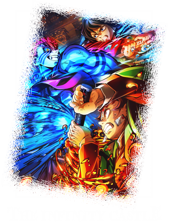 T-shirt Water and Flame