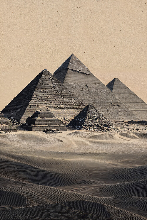 Poster Sands of Eternity Pyramids