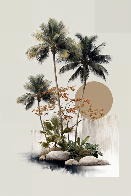 Poster Golden Oasis