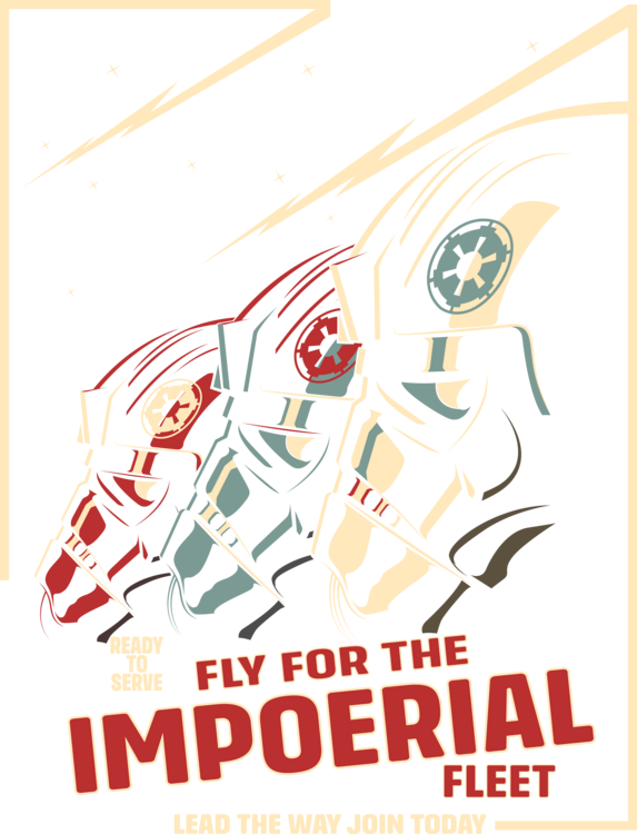 T-shirt Fly for the Imperial Fleet