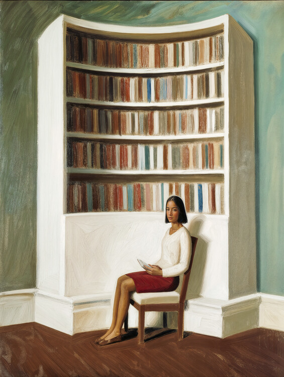 Plakat The Book Reader