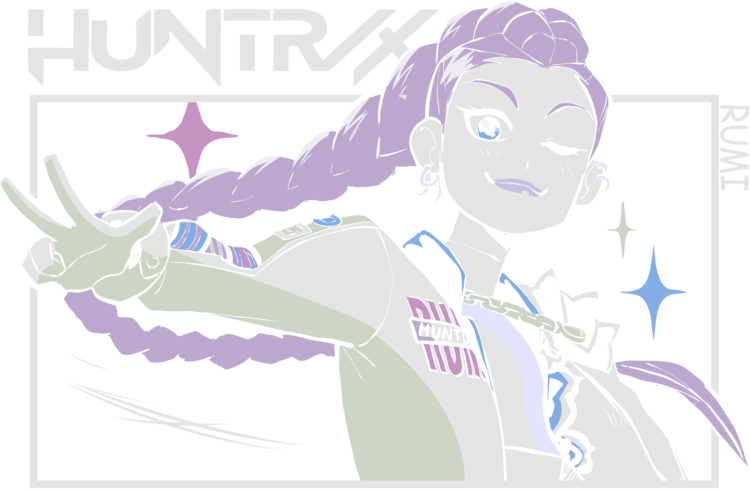 T-shirt K-Pop Demon Hunters - Rumi