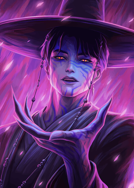 Poster K-Pop Demon Hunters - Mystic Jinu