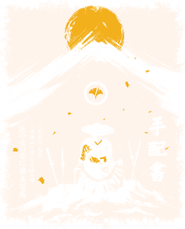 T-shirt Ghost of Yotei