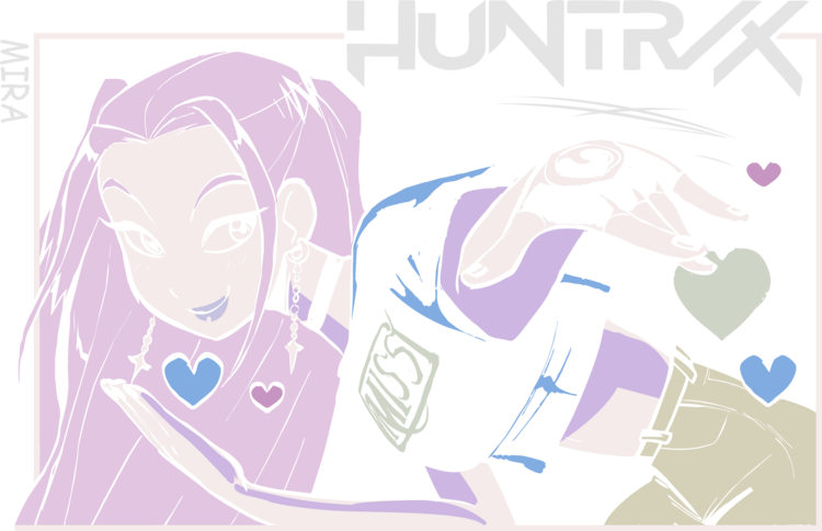 T-shirt K-Pop Demon Hunters - Mira