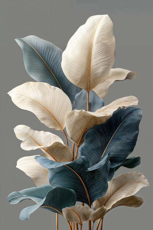 Plakat Elegant Leaf Design
