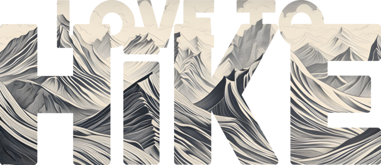 T-shirt Love to Hike Pencil