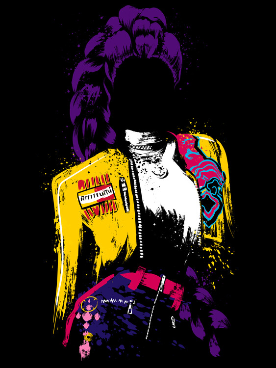 Canvas Print K-Pop Demon Hunters - Rumi in the shadow