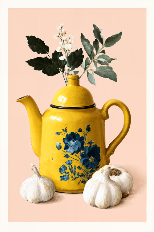 Poster Lemon Teapot