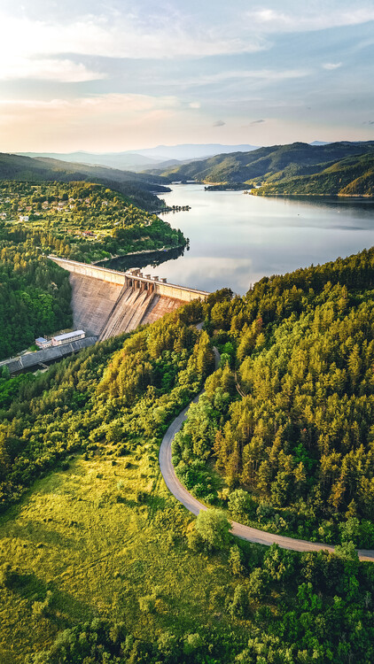 Poster Green horizon