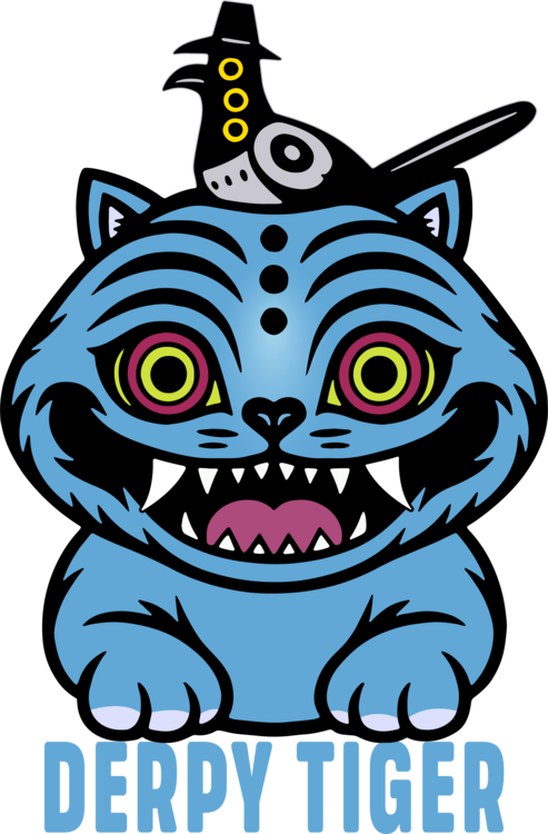 T-shirt K-Pop Demon Hunters - Derpy Tiger