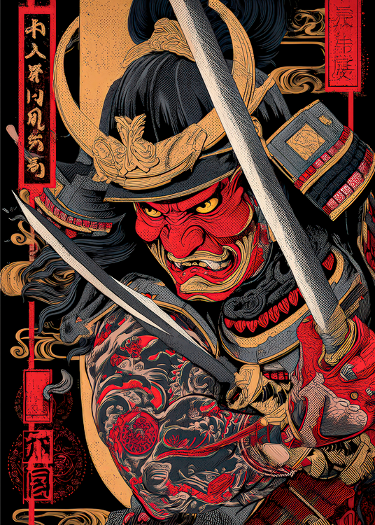 Poster Wrath of the Crimson Ronin