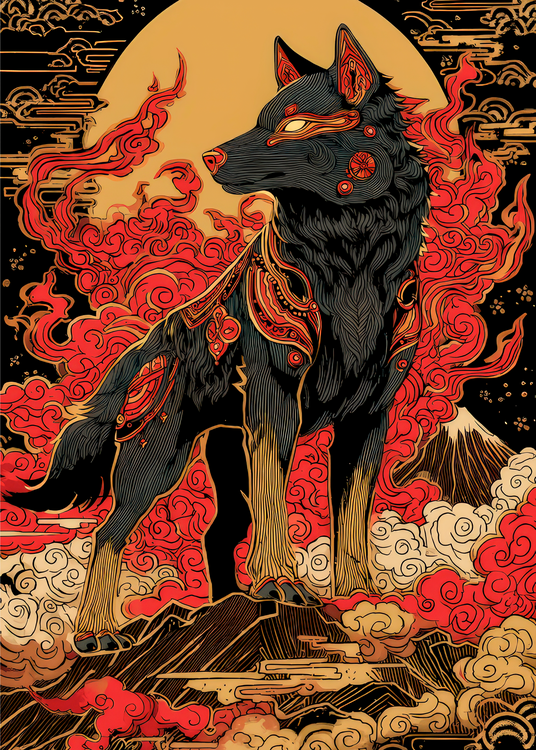 Poster The Ember Wolf