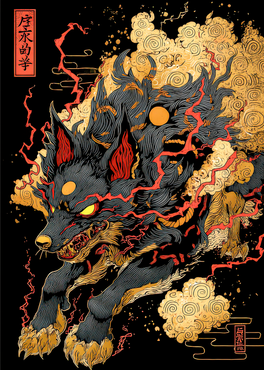 Poster The Celestial Wolf