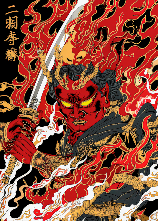 Poster The Inferno Samurai