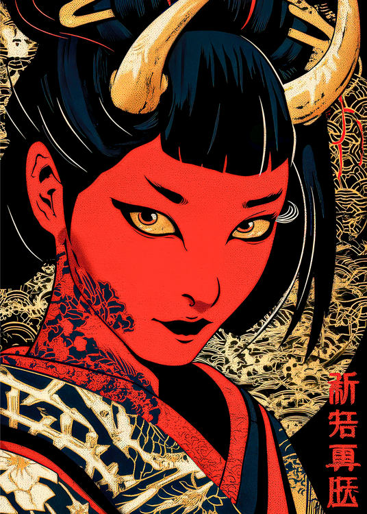 Poster The Crimson Oni