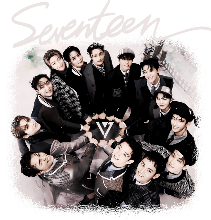 T-Shirt SEVENTEEN IS RIGHT HERE
