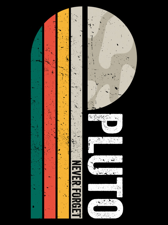 Poster Pluto vintage
