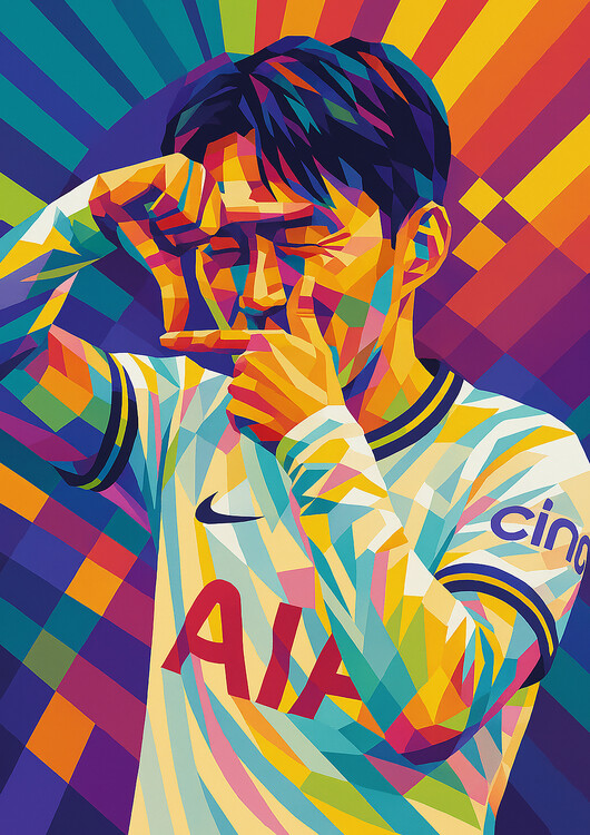 Poster Legend Football Wpap