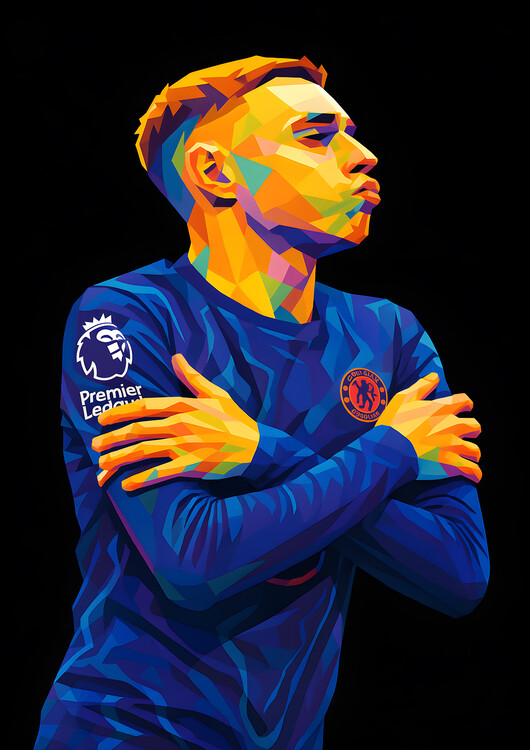 Poster Legend Football Wpap