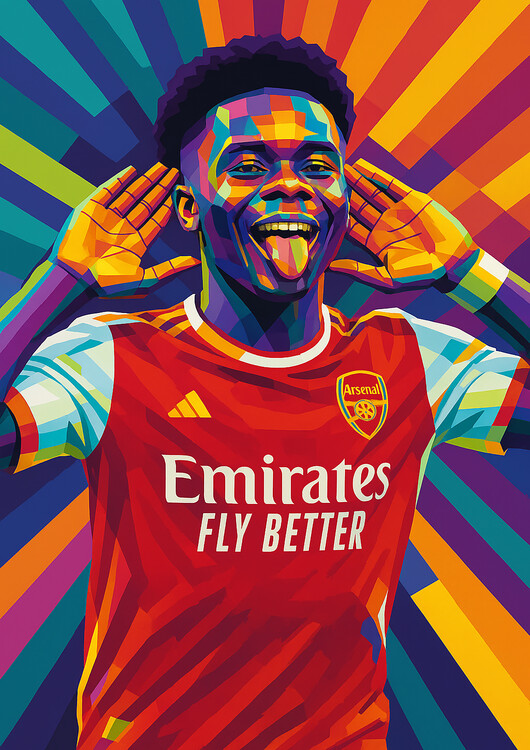 Poster Legend Football Wpap