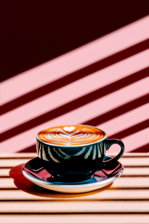 Poster Latte Shadows