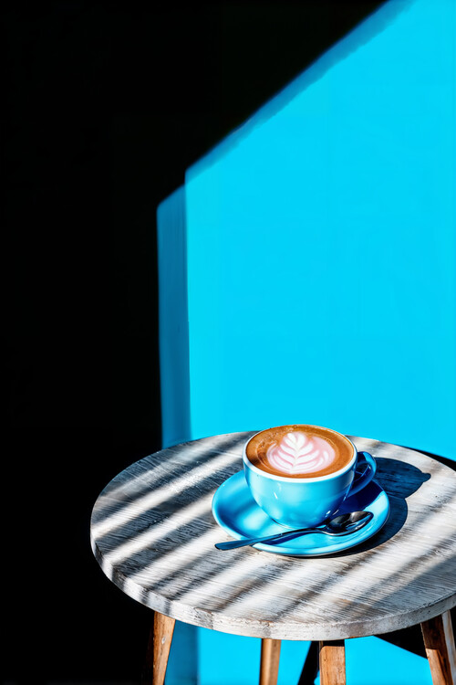 Poster Blue Morning
