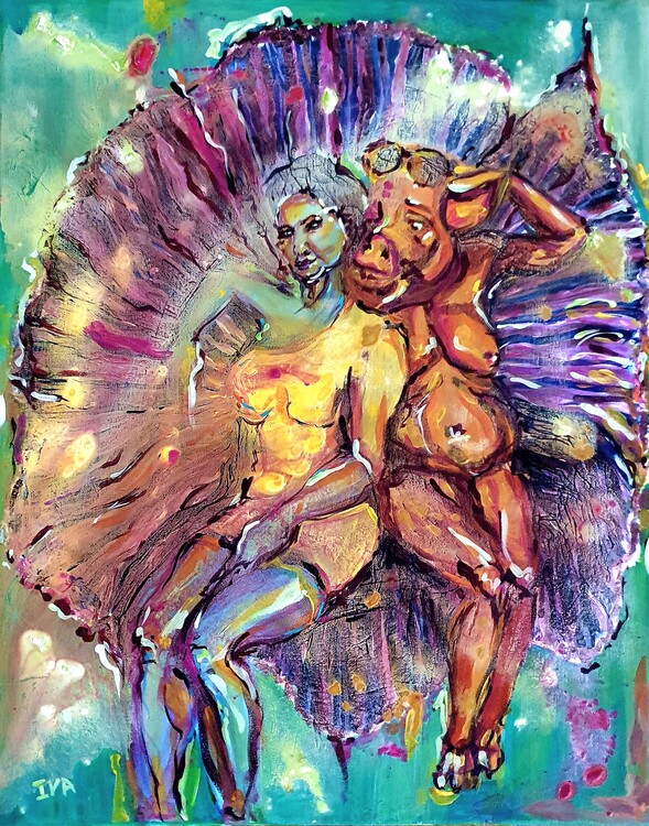 Αφίσα Totem Animal Pig