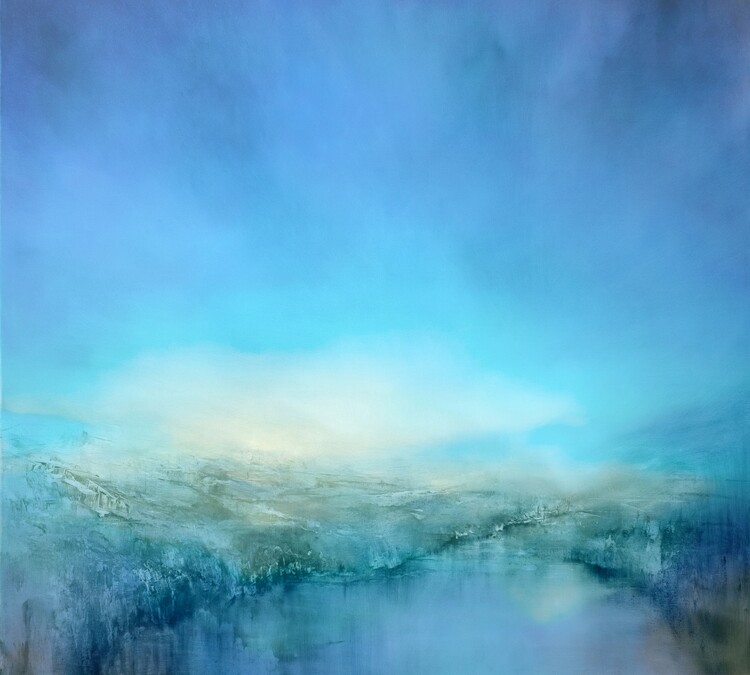 Plakat Blue Cliff