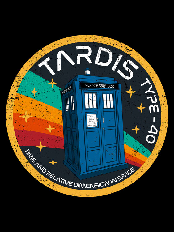Canvas Print TARDIS type 40