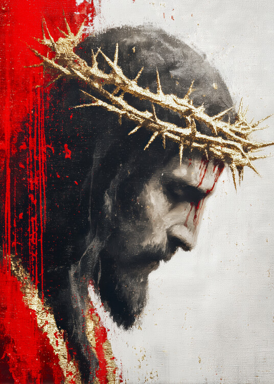 Poster Portrait of Jesus