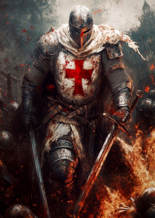 Poster Crusader in Raging Battle