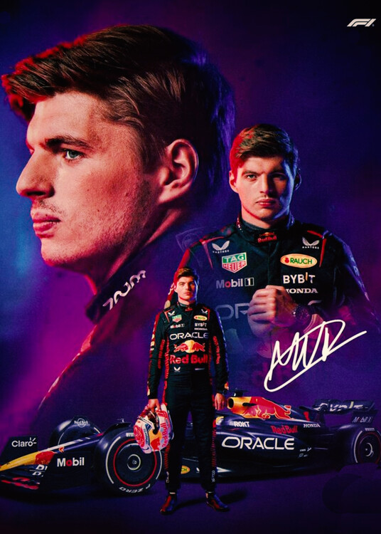 Canvas Print Belgian-Dutch professional race car driver