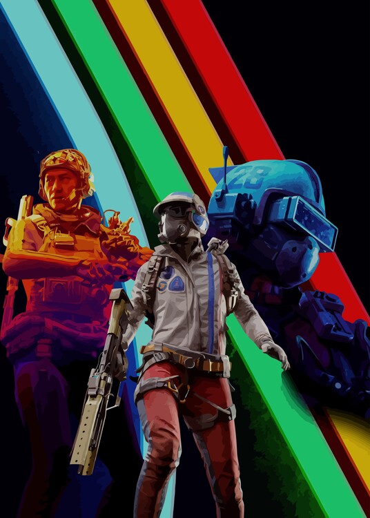 Plagát Fanart ARC Raiders Potrait