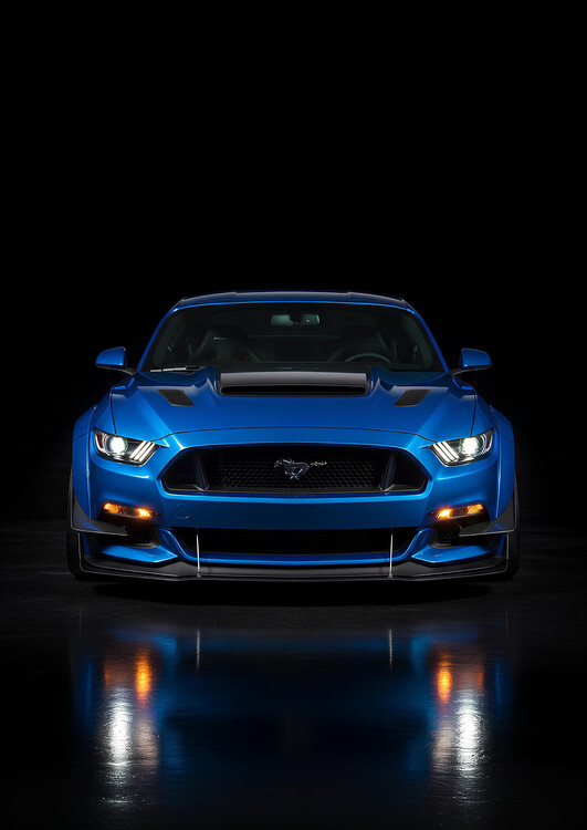 Poster Ford Mustang – The Modern Muscle Icon
