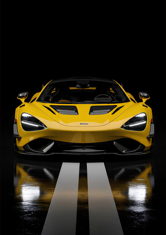 T-shirt McLaren 720S – The Yellow Beast