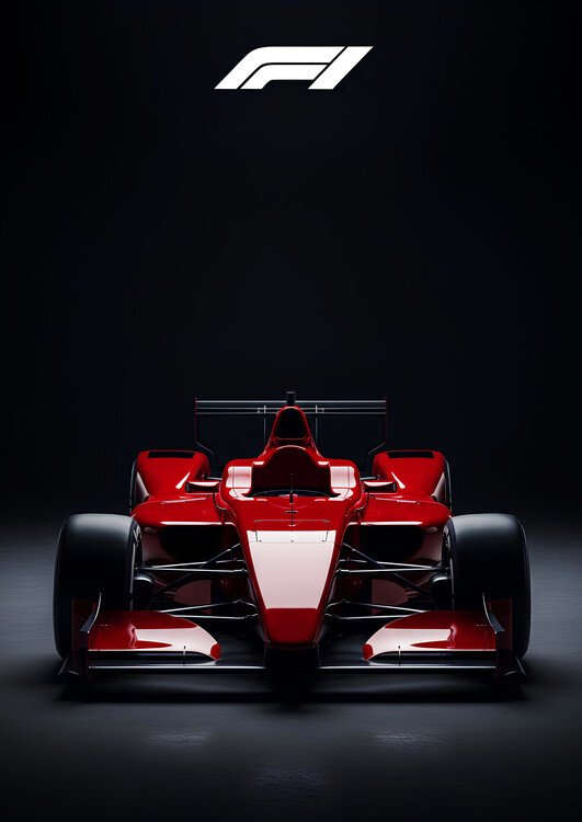 Poster Formula 1 F1 Race with Official F1 Logo