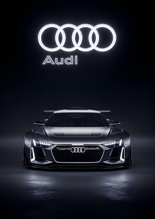 Poster Audi Vision GT Concept Electric Performance