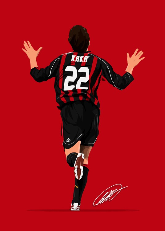Poster Italian Legend With Signature