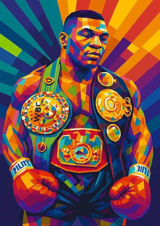 Poster Legend Boxing Wpap
