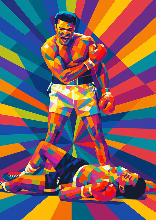 Poster Legend Boxing Wpap