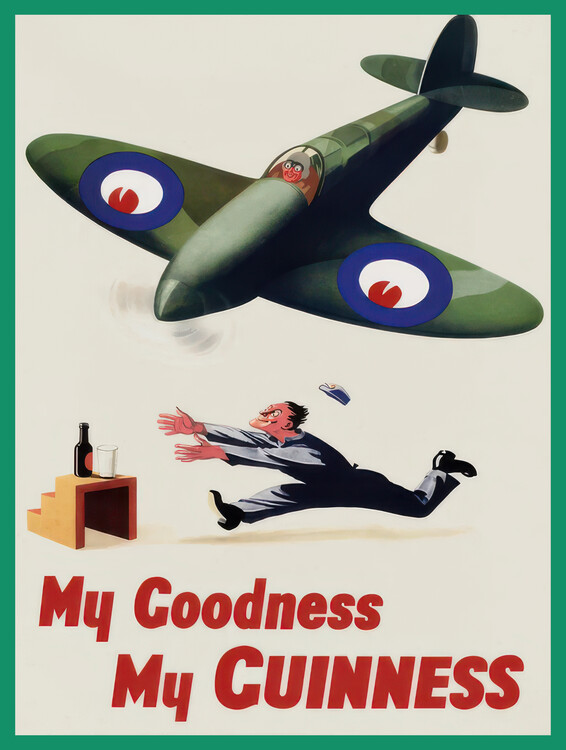 Poster Guinness Spitfire